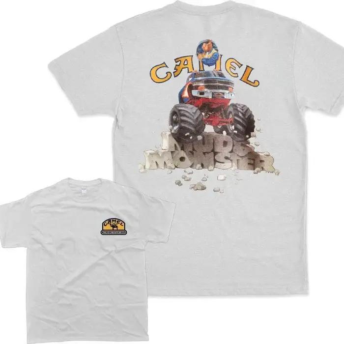 T-shirt Rétro Cigarettes Camel en Coton Vintage
