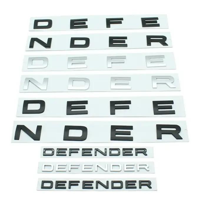 Autocollant lettres DEFENDER