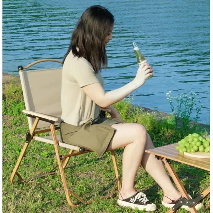 Chaise pliante portable, chaise Kemet pratique, chaise de pique-nique, chaise de pêche, équipement d