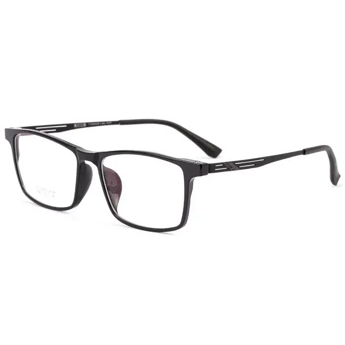 YIMARUILI hommes ultraléger confortable lunettes grande taille TR90 titane myopie hypermétropie optique