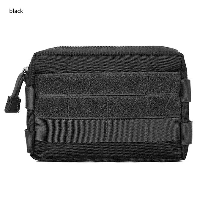Le kit d'outils de transport quotidien en plein air peut être accroché sur le gilet extérieur, une ceinture de sac à dos en plein air