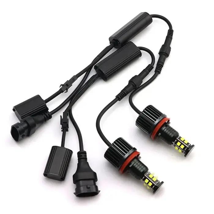 Anneau lumineux LED blanc Angel Eyes Canbus, 160W, éclairage de sauna pour BMW Série 5, E60, E61, LC