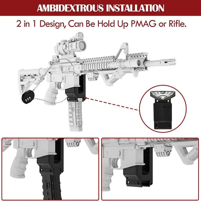 Support de montage AR pour fusil 223/5.56 + chargeur