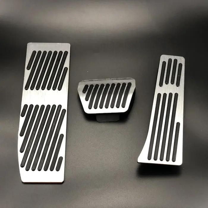 Plaquettes de pédale de repos de pied de frein de carburant de gaz d'accélérateur antidérapant de pe