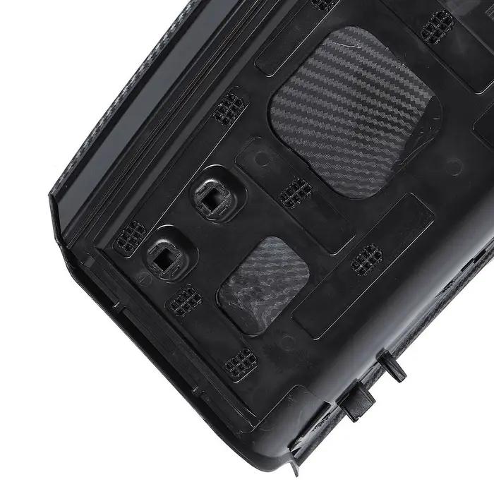 Garniture de panneau de pont de couvercle de coffre pour Ford Mustang 2015 2016 2018-2023 aspect Fib