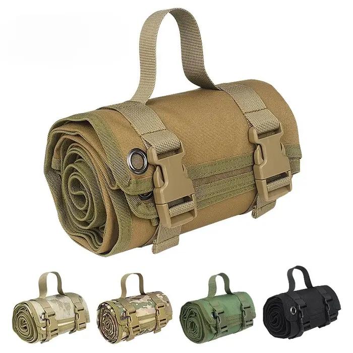 Tapis de tir tactique en nylon TPU 900d pour chasse, plage, randonnée et repos confortables en plein air