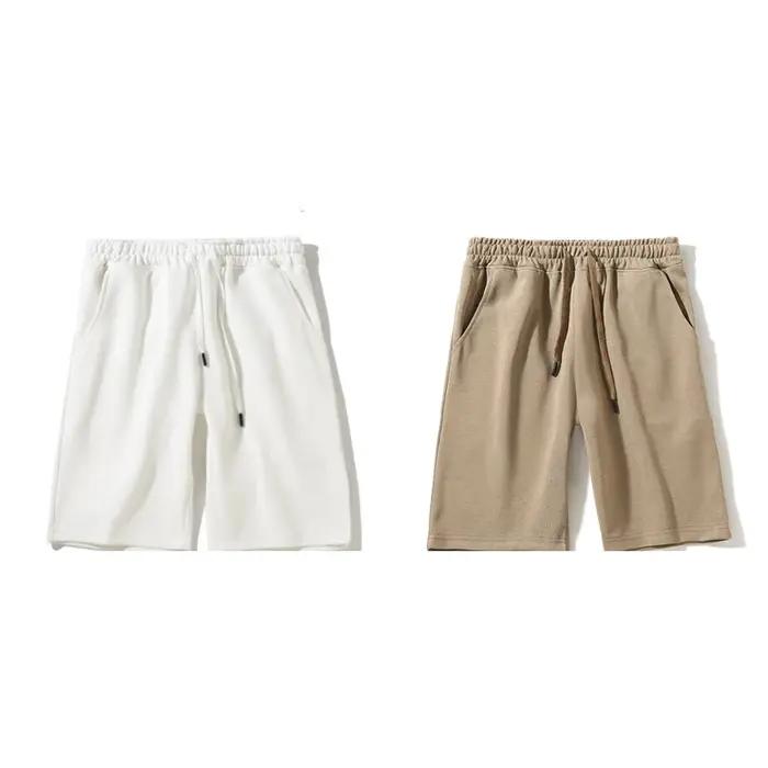 Capris neutre en coton Ultra-fin à la mode