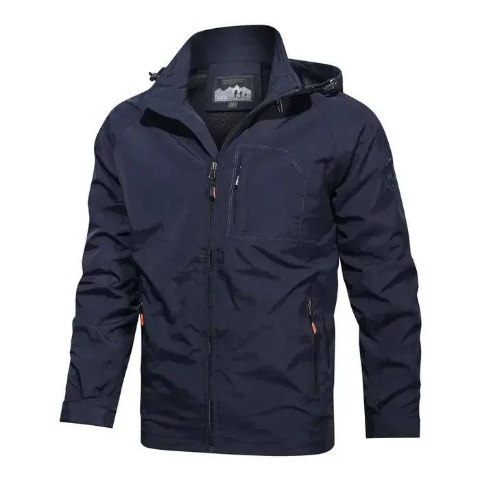Veste tactique imperméable en nylon pour hommes, résistante aux intempéries, idéale pour randonnée, camping, pêche et chasse