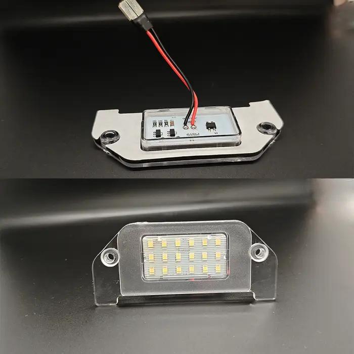 Ensemble d'éclairage de plaque d'immatriculation LED SMD pour Chrysler 300 et Sebring 2005-2014 lumineux et sécuritaire