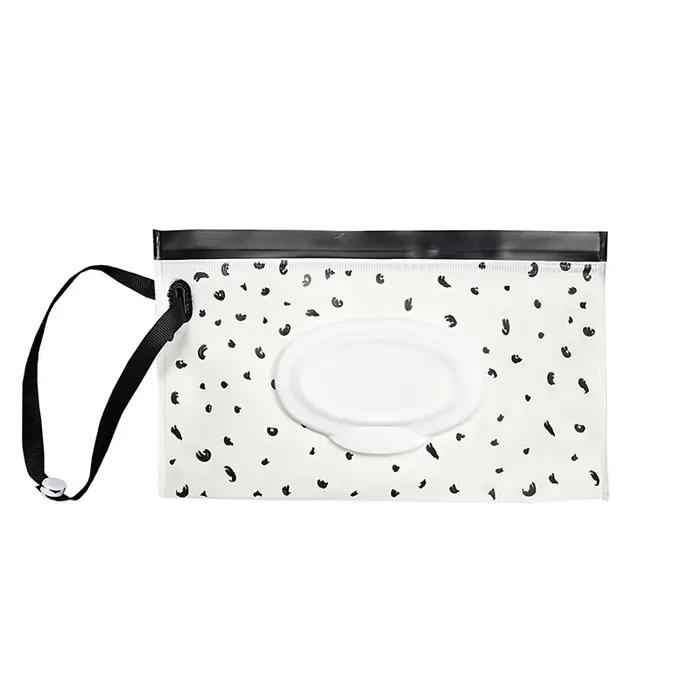 Pochette en EVA pour lingettes humides bébé portable couvercle rabattable sac de stockage occasions spéciales