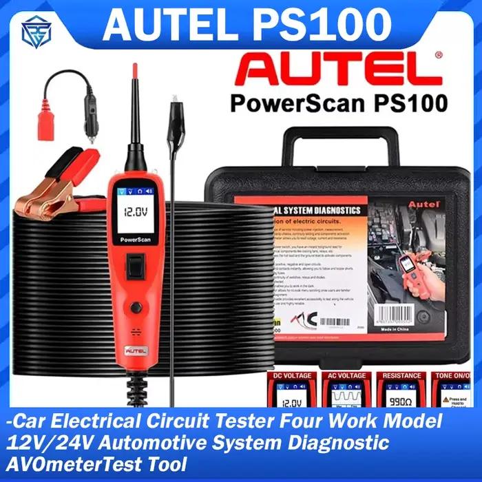 Autel-Testeur de circuit automatique PowerScan PS100