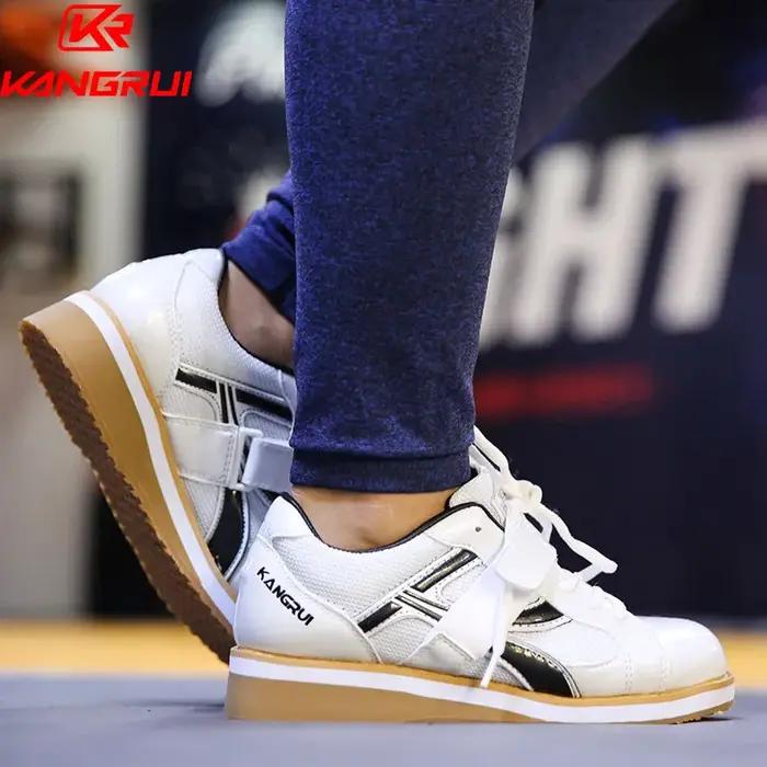 Chaussures de musculation professionnelles pour hommes et femmes, chaussures d'entraînement en salle