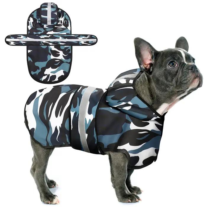 Manteau de pluie imperméable à capuche Paiaite pour chien