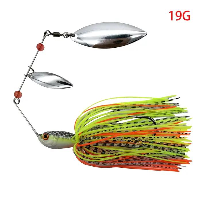 Leurre Mycena 16G 18G 21G Spinner Appât Chatter Appât Pêche Chatterbait Kit de Pêche Wobblers Occasions Spéciales