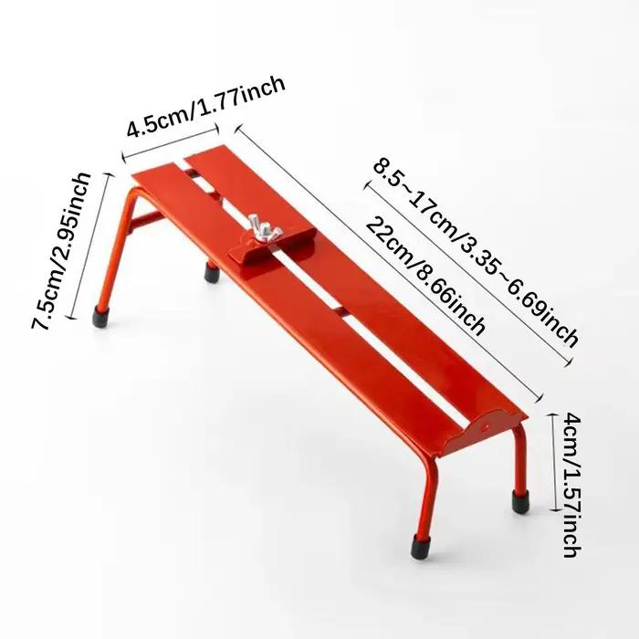 Support de Pierre à Aiguiser Robuste pour Ustensiles de Cuisine – Accessoire de Bricolage pour Affûter à Domicile