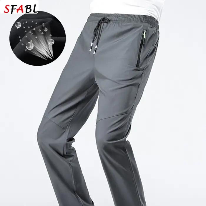 Pantalon homme 5XL extensible randonnée été léger séchage rapide pêche trekking poches zippées