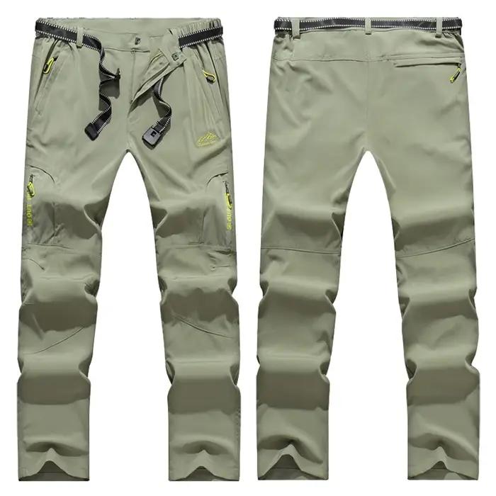 Pantalon jogging randonnée été homme femme léger respirant anti-UV séchage rapide pantalon élastique outdoor