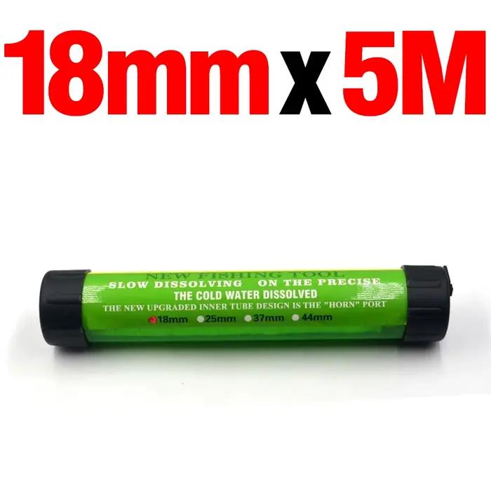 MNFT 5M dissolution d'eau PVA maille étroite Tube filet carpe pêche mangeoire leurres recharge pisto