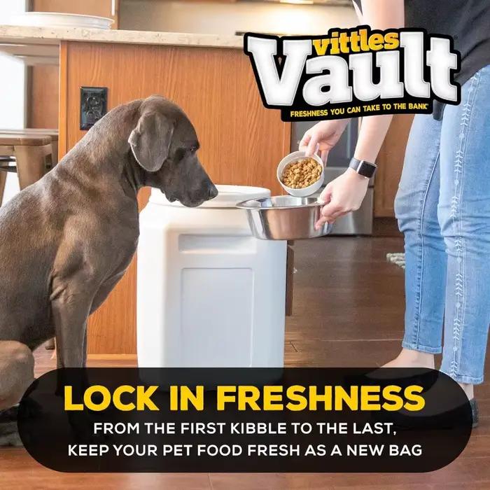 Vittles Vault Conteneurs de conservation des aliments pour animaux de compagnie – Récipient de conse