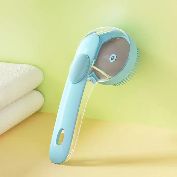 Brosse de massage pour le bain des petits chiens et chats