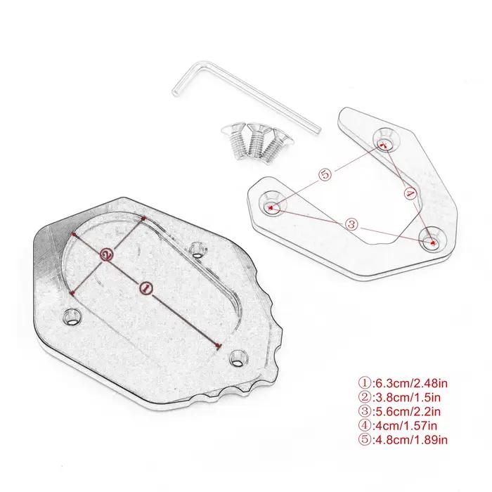 Extension de Béquille Latérale de Pied pour Moto, Accessoire pour BMW F850 GS F 750 850 GSA 2018-202
