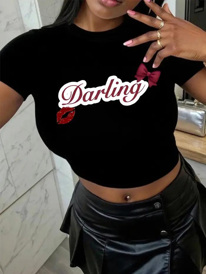 T-shirt à manches courtes pour femme