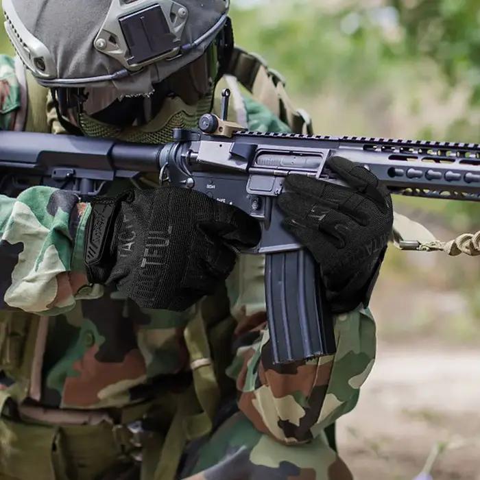 Gants tactiques hommes écran tactile paintball combat randonnée vélo équitation non-dérapant