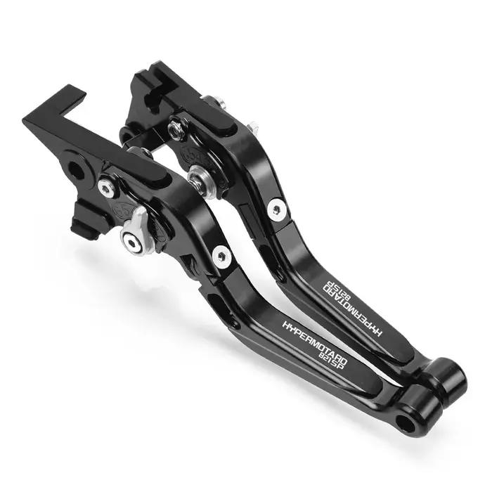 Leviers de frein à main et d'embrayage LANQIAN réglables et pliables pour DUCATI HYPERMOTARD 821 SP confort sécurité personnalisation occassions spéciales