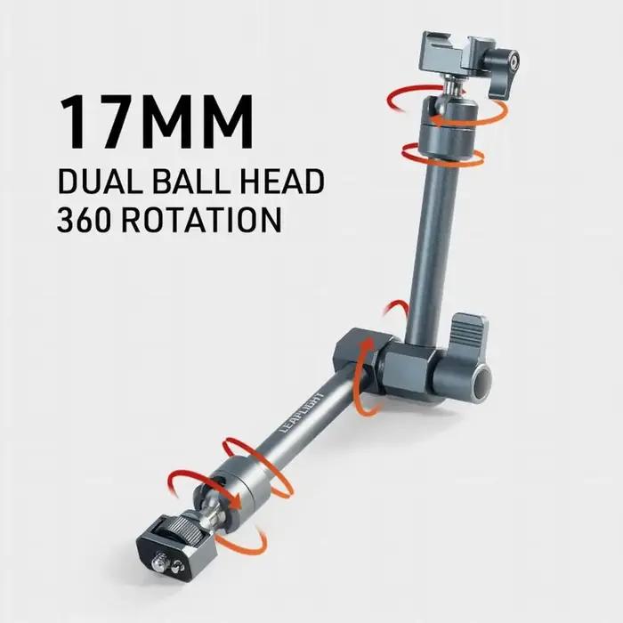 Support MagicArm multifonction pour caméra, appareil photo et moniteur - Argent, Blanc, Bleu, Gris, Jaune, Or, Orange, Violet, Noir, Vert
