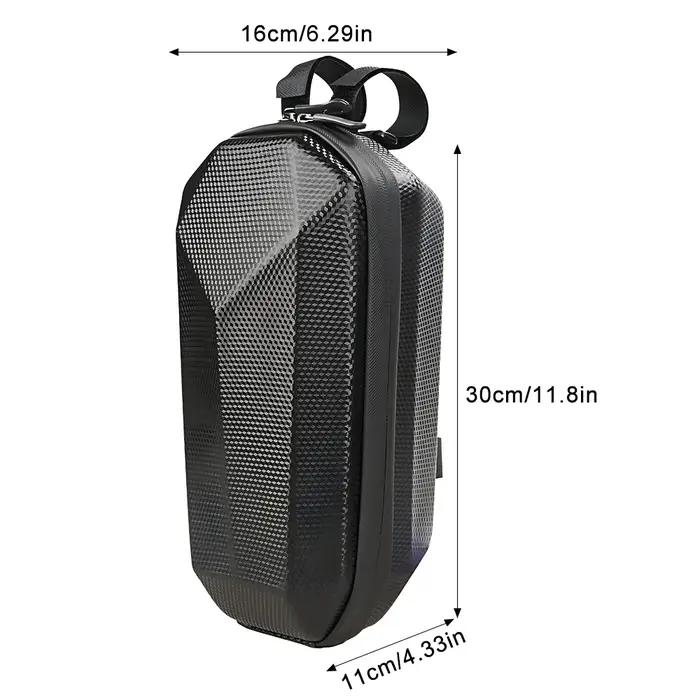 Sac de guidon de vélo, coque rigide Portable