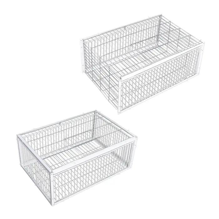 Piège à pigeons pour grands jardins, fournitures pour oiseaux, grand évasion, garages jetables, 15.75 po x 11.81 po x 10.24 po