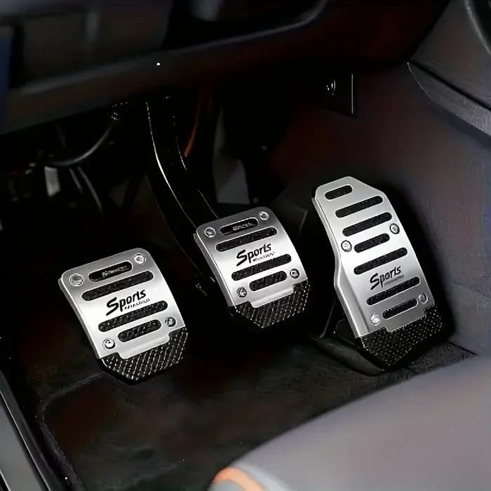 3 pédales de voiture antidérapantes manuelles – Conception ergonomique