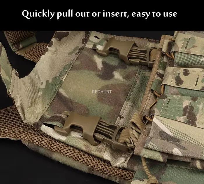 QASM 2pcs 2.5CM Secure and Reliable Tactical Quick-Release Buckles Side Release