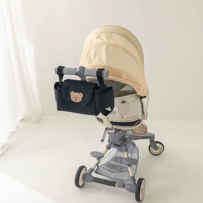 Sac de poussette pour bébé, organisateur de landau, accessoires pour bébé, porte-gobelet, chariot po