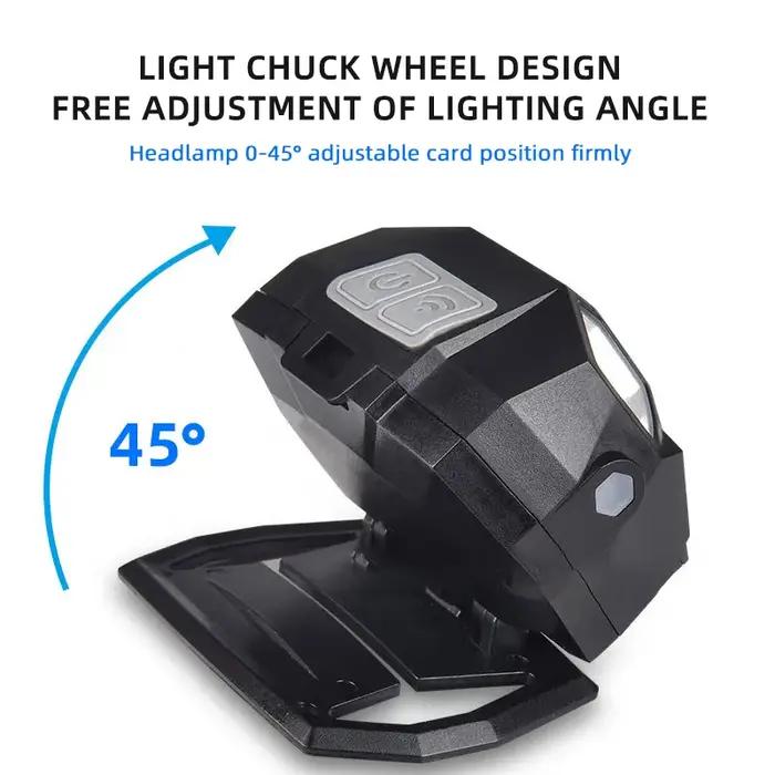 BOOIU tactique rapide MICH casque lumière NVG monté Signal lampe capteur phare USB charge étanche chasse pêche phare
