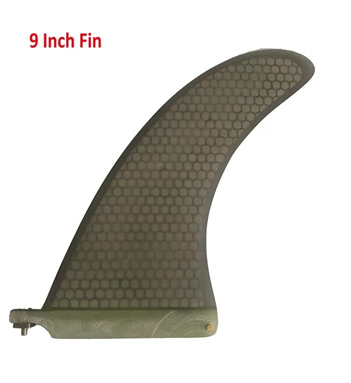 Aileron de Surf en fibre de verre, 7/8/9/10 pouces, nid d'abeille, pour planche de Surf, Longboard,