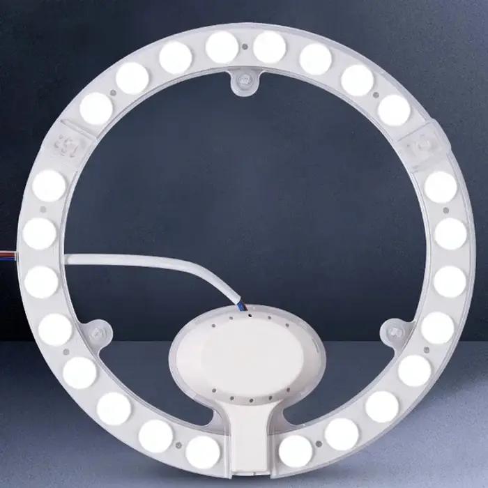 LED anneau panneau cercle lumière 12W 18W 24W 36W 72W blanc froid AC220V-240V LED rond plafond conse