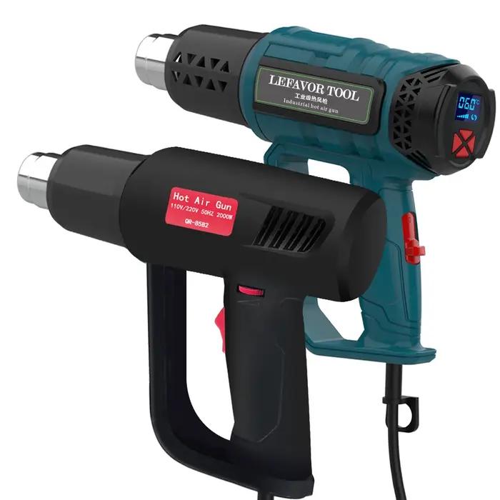 Pistolet à Air chaud électrique 2000W, 220V, industriel, double vitesse du vent, température contrôl