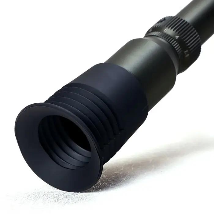Portée de fusil Flexible de chasse tactique, protection oculaire oculaire, lentille en caoutchouc, couvercle de recul, extension de tasse oculaire, Anti-Impact