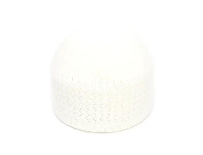 Chapeau de prière tricoté en acrylique pour hommes musulmans occasions spéciales et traditions religieuses