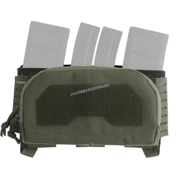 Pochette triple chargeurs multi-calibres avec poche admin - Placard tactique MOLLE