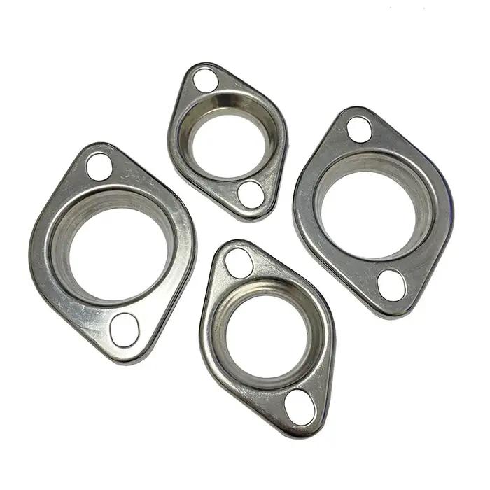 Pièces automobiles, bride de silencieux d'échappement, tuyau d'échappement, joint triangulaire 51mm