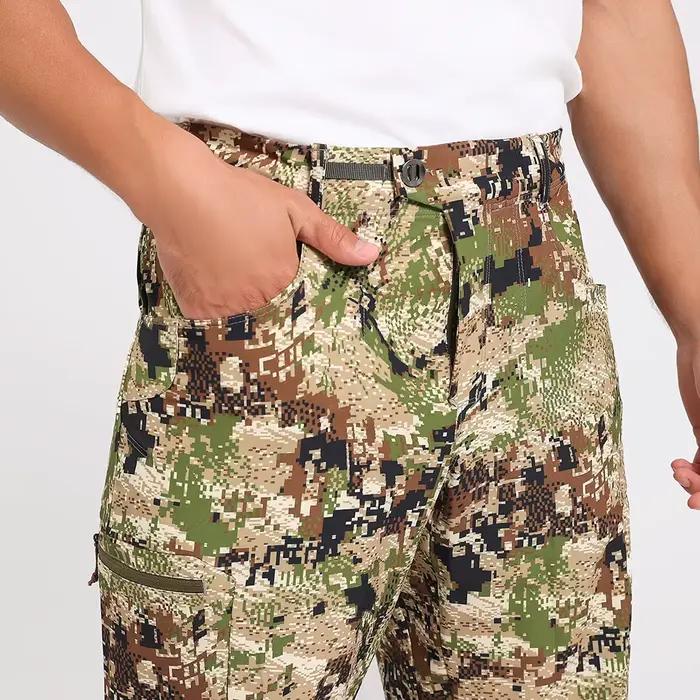 Pantalon de chasse homme haute qualité en polyester camouflage résistant à l'eau et à la poussière pour chasseurs et randonneurs occassions spéciales