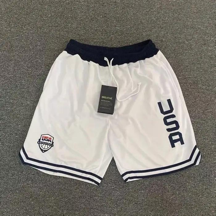 Short de course pour hommes, basket-ball, haute qualité, taille élastique, 2 couleurs, vêtements de