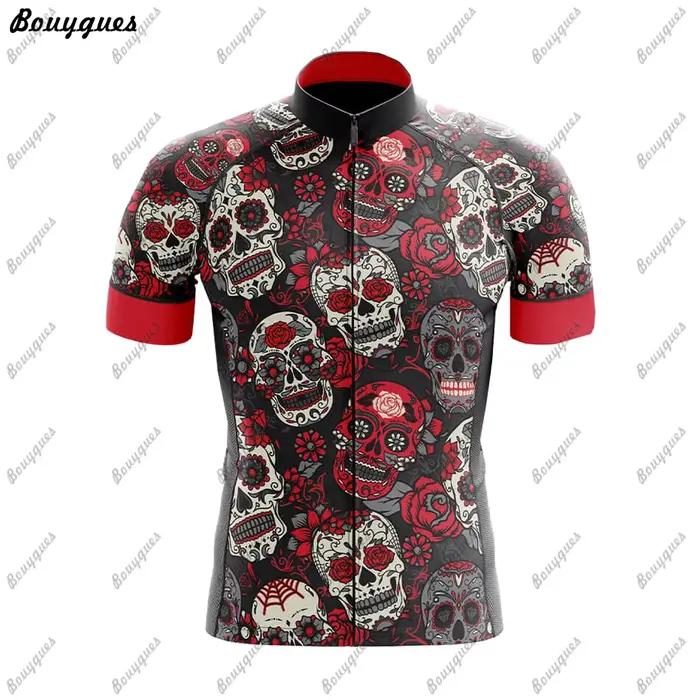 Maillot de cyclisme d'équipe de VTT pour hommes