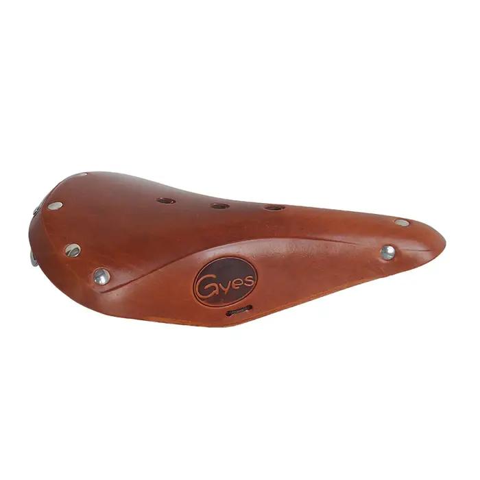 Pouvez-vous es GS17-Selle Rétro en Cuir de Vache group pour Homme, Nministériels d en Acier, Selle d