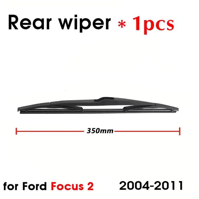 BROSHOO essuie-glace avant arrière jeu de balais d'essuie-glace pour Ford Focus 2 2004-2011 pare-bri
