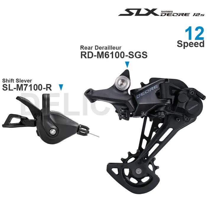 WinterMANO DEORE M6100 SLX 12 vitesses groupe manette de vitesse SL-M6100 SL-M7100 dérailleur arrière RD-M6100-SGS 1x12