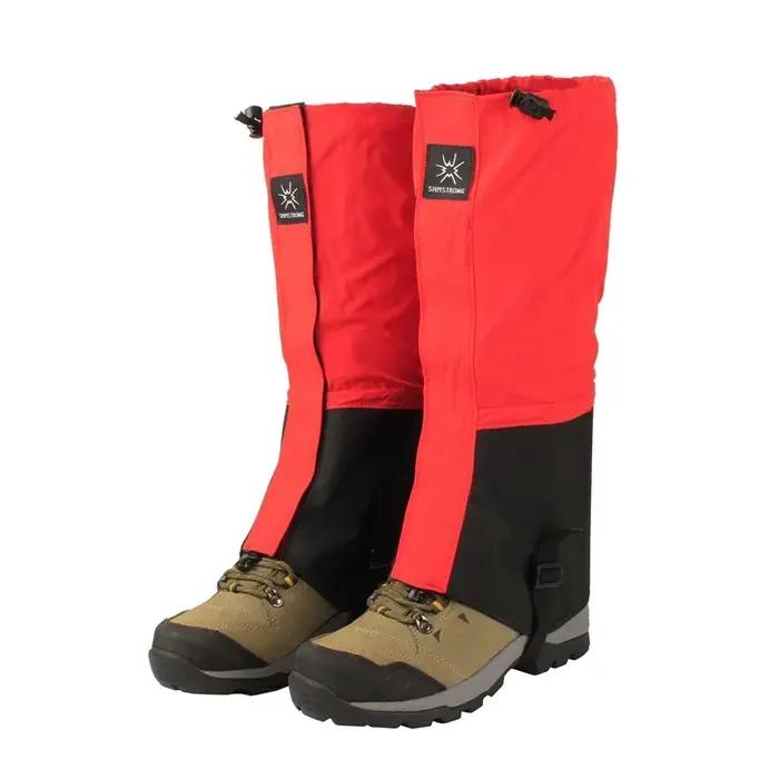 Ensemble de guêtres de trekking professionnelles – Conception coupe-vent et anti-boue pour chasseurs/climants
