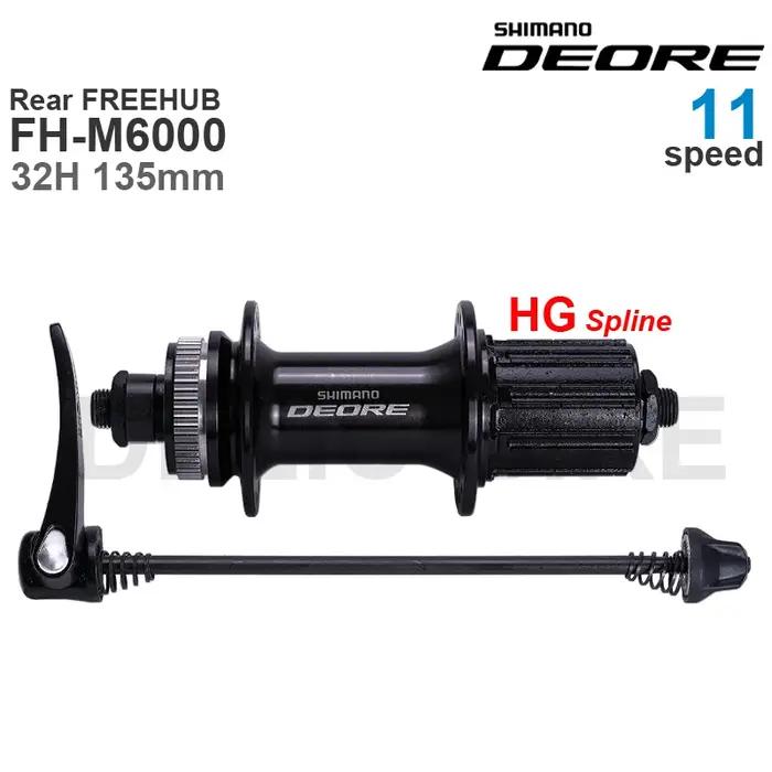 SHIMANO DEORE M6000 HUB HB-M6000 FH-M6000 8 9 10 pièces d'origine 11 vitesses